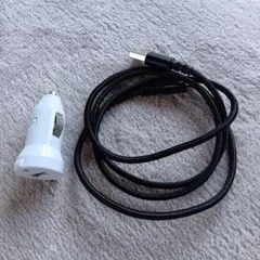 車載充電器 USB-Cケーブルセット