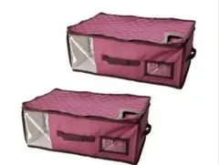 TEIJIN✨衣類収納ケース✨小サイズ 2個セット✨抗菌防臭・防ダニ加工ほか