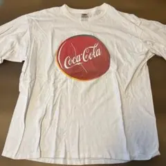 90s 00s コカコーラ　Coca-Cola ロゴ Tシャツ XL ホワイト
