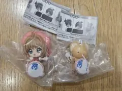 カードキャプターさくら　くっつきマスコット　さくらAとケロちゃん ２点