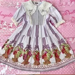 Shirley Temple 難有 フルーツバスケットワンピース 120