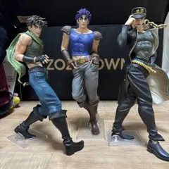 ジョジョの奇妙な冒険 一番くじ フィギュア ジョナサン ジョセフ 承太郎