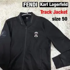 FENDI カールラガーフェルド ジャージ トラックジャケット メンズ 50 FENDI - FENDI カールラガーフェルド ジャージ トラック