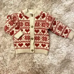 H&Mベビーカーディガン