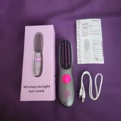 BLUECREST コードレスヒートブラシ ZS002