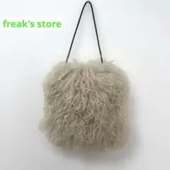 FREAK'S STORE ベージュファートートバッグのサムネイル