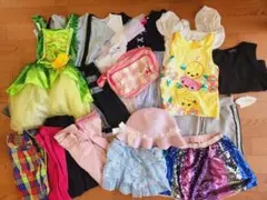 女の子洋服まとめ売りワンピーススカートパンツトップス120130140cm