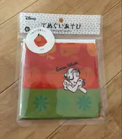 ディズニー てぬぐいあそび 白雪姫 リンゴ〔廃盤・レア〕