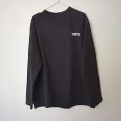 SMOOTHY 黒 長袖カットソー バックプリント