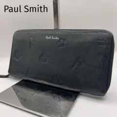 ✨美品✨ ポールスミス　ポールドローイング　長財布 ラウンドファスナー