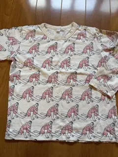 MARKET'S HOGAN ストライプ柄Tシャツ