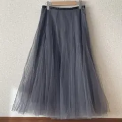 So closeソークロース　ディノス　チュールスカート　グレー　61サイズ