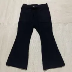 ZARA フレアパンツ（ブラック）