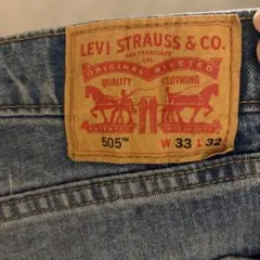 Levi's 505 W33 L32 デニムパンツ