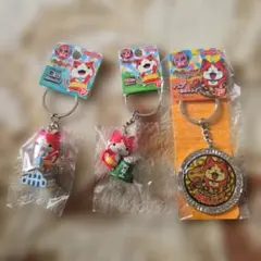 ご当地ジバニャン　キーホルダー3点せ