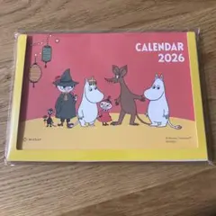 ムーミン 2026年 卓上カレンダー NISSAY