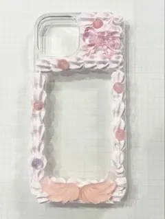 ホイップデコ iPhone15 スマホケース デコ電