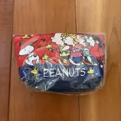 スヌーピー＆フレンズ デニムポーチ PEANUTS公式 収納力抜群の小物入れ