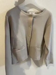 金ボタン　カーディガン　アウター