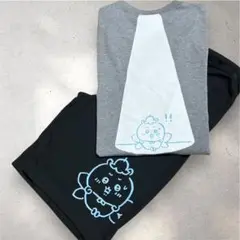 ちいかわ　ルームウェア　Tシャツ&ハーフパンツセット　メンズ　Lサイズ