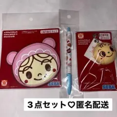 アンパンマン アンパンマンミュージアム パン ボールペン コースター マスコット