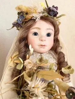 ビスクドール ハンドメイド 創作人形 アンティークドール ヴィクトリアン お姫様
