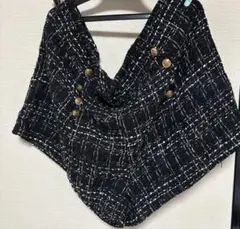 4XL チェックレディースパンツボタン付き