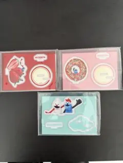 パペットスンスン アクリルスタンド 3種セット