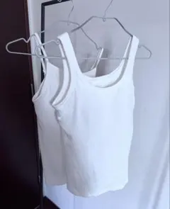 UNIQLO エアリズムコットンブラタンクトップ　S 2枚セット