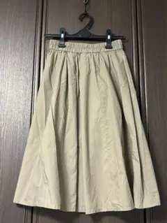 フレアスカート ブラウン スカート 服 古着 レディース