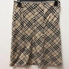 Burberry ノバチェック ウールスカート 38のサムネイル