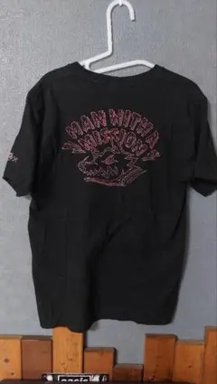 MAN WITH A MISSION Tシャツ ロゴ ラメ Lサイズのサムネイル