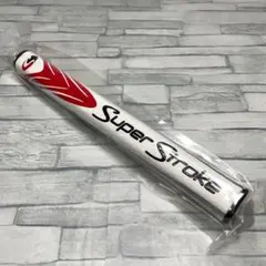 新品 白×赤 スーパーストローク ゴルフ パター グリップ 2.0 大人気