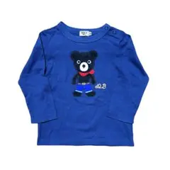 DOUBLE.B くま ロンT 90cm