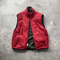 00年代　リバーシブル　中綿ベスト