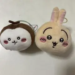 ちいかわ　ねそべりマスコット　うさぎ　カブトムシ