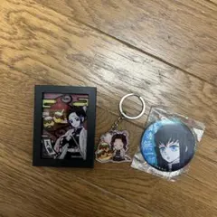 鬼滅の刃 胡蝶しのぶ　時透無一郎　キーホルダー・缶バッジ・マグネット
