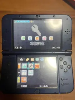 New Nintendo 3DS LL ネイビー 本体カセット妖怪ウォッチセット