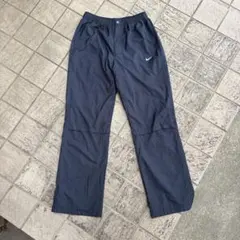 00s nike 極太 wide nylon pants y2k テック系 紺色 - メルカリ