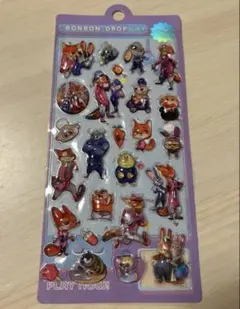 ズートピア　ボンボンドロップシール　⑧