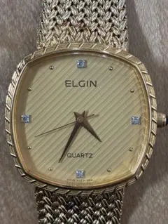 ELGIN エルジン クォーツ 腕時計 ゴールドトーンのサムネイル