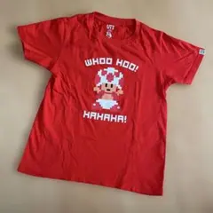 未使用品◆ ユニクロ UT キッズ　Tシャツ 赤 マリオ キノピオ ◆120㎝