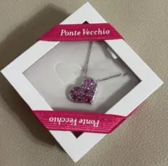 Ponte Vecchio ハート型シルバーネックレス　JAL限定【値下げ】のサムネイル