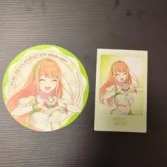 学園アイドルマスター 紫雲清夏 コースター＆カード