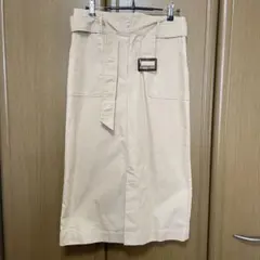 ViS ベージュ タイトスカート M