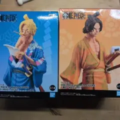 ONE PIECE magazine FIGURE エースサボセット