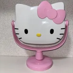 ハローキティ スタンドミラー デコset