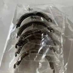 がま口金具 5個セット アンティークゴールド