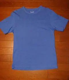 ☆着心地最高 ☆無印良品の 青 Tシャツ ☆メンズサイズS
