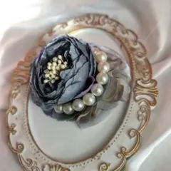 フォーマル映え　上品パール　コサージュ　髪飾り　卒園式 卒業式 入園式　入学式